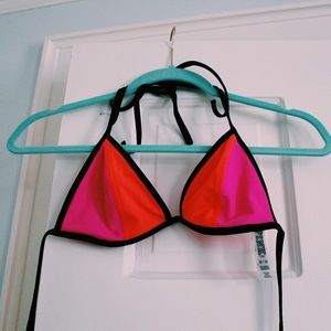 PINK bathing suit top